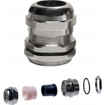 Kovová kabelová průchodka Trytyt MPG-48 poniklovaná mosaz