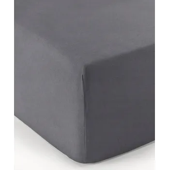 Prostěradlo Prostěradlo s gumou Westwing flanel 180 x 200 cm