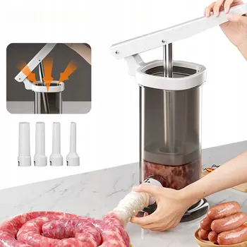 Kuchyňský mlýnek Ruční mlýnek na maso Nadziewarka Do Kiełbasy 2kg Maszynka Do