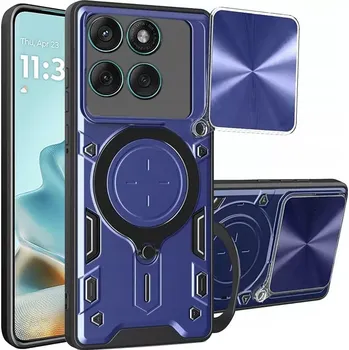 Pouzdro na mobilní telefon Kryt Motorola EDGE 60 / 60 Fusion Techsuit CamGuard Pro - modrý