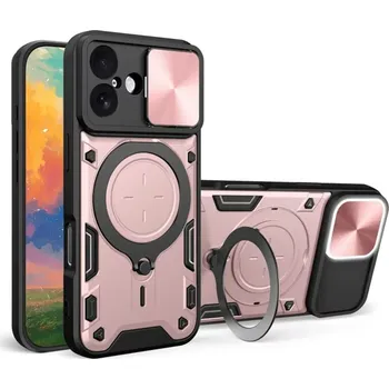 Pouzdro na mobilní telefon Kryt iPhone 17, Techsuit CamGuard Pro - rose gold