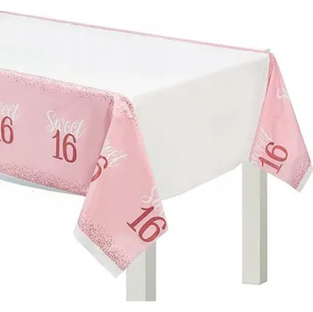 ubrus Ubrus na 16. narozeniny, obdélníkový, omyvatelný - SWEET 16