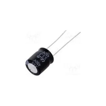 Kondenzátor Kondenzátor elektrolytický THT 3,3uF 450VDC Ø10x12,5mm ±20%