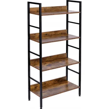 regál Regál LoftInspired 60 cm x 125 cm x 28 cm, dub antik, odstíny hnědé