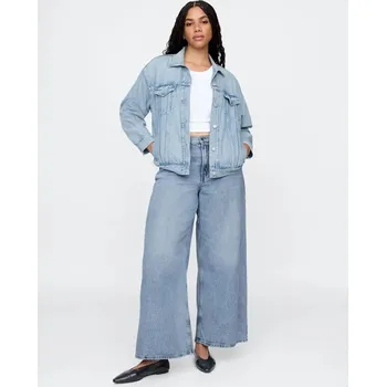 Dámské džíny Džíny pro ženy GAP Baggy SuperSoft 713435-00 Velikost: 28REG - standardní délka Tričko zdarma při nákupu nad 3000,-!