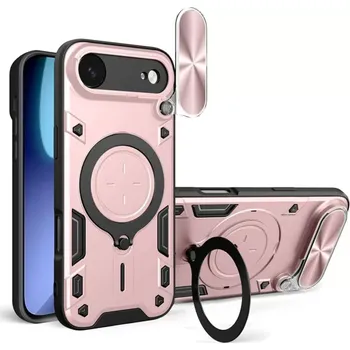 Pouzdro na mobilní telefon Kryt iPhone 17 Air, Techsuit CamGuard Pro - rose gold
