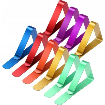 Prostěradlo BOTC Klipsy do Obrusów 12 szt. - Metalowe Kolorowe