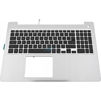 Šasi notebooku Palmrest Klávesnice LED Dell Inspiron 15 5570 5575 / Sil