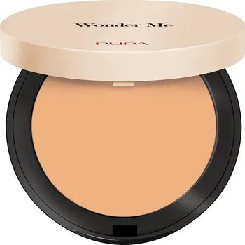 Přípravek na tvář Kompaktní pudr Pupa Wonder Me 030 Warm Beige zmatňující 7,5 g