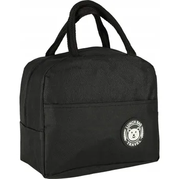 Termobox Termotaška Ikonka na oběd, svačinová, černá, 1,2 l