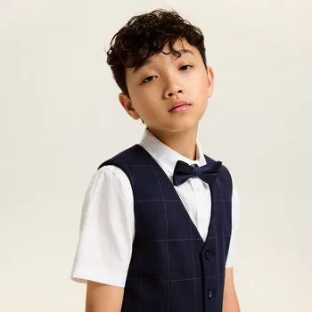 Chlapecká košile Reserved - Elegantní košile s motýlkem - bílá - 970CI-00X - 970CI-00X-128-2