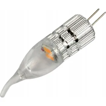 Žárovka ŽÁROVKA G4 1,0W CLEAR SVÍČKA 12V TEPLÁ BÍLÁ