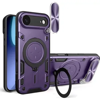 Pouzdro na mobilní telefon Kryt iPhone 17 Air, Techsuit CamGuard Pro - fialový
