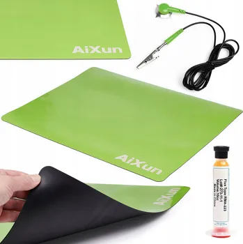 IP kamera VELKÁ ANTISTATICKÁ SERVISNÍ PODLOŽKA AIXUN 50x40cm + TAVIDLO + UZEMŇOVACÍ KABEL