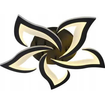 Stropní Svítidlo Amper 40 x 8 cm černá