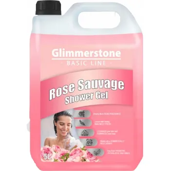 Koupelová kosmetika Sprchový gel a pěna do koupele s vůní růží, ověřená kvalita, shower gel 5L
