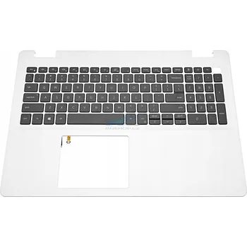 Šasi notebooku Kryt Palmrest + Klávesnice LED Dell Inspiron 15 5593 5594 / USB-C Sil
