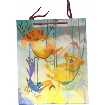 Dárková taška Dárková taška Lví král 39 cm