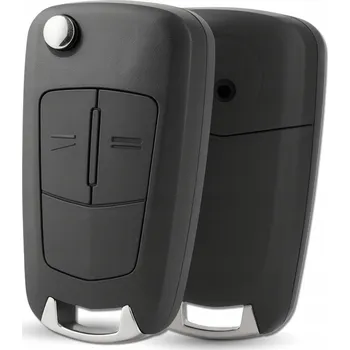 Tuning Černé pouzdro na klíček od auta s ovladačem OPEL Astra H Vectra C Zafira