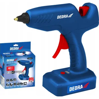 Horkovzdušná pistole TEPLOVZDUŠNÁ LEPICÍ PISTOLE 60W 12V DEDRA DED7558