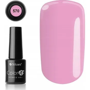 Lak na nehty Hybridní lak barevný lak Silcare 8 ml