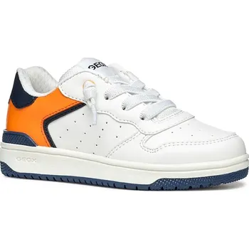 Chlapecké tenisky Dětské sneakers boty Geox WASHIBA oranžová barva J45LQB.05411.28.35 20X, EUR 35