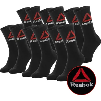 Pánské ponožky Ponožky Reebok D0855 černé, velikost 43-45