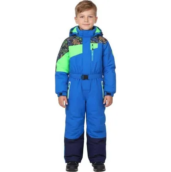 Chlapecká zimní kombinéza KUGO Dětská zimní kombinéza pro kluky Novinka Modrá 116