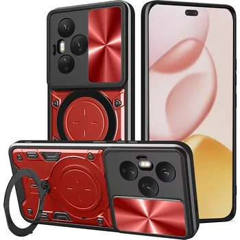 Pouzdro na mobilní telefon Kryt Honor 400 Pro, Techsuit CamGuard Pro - červený