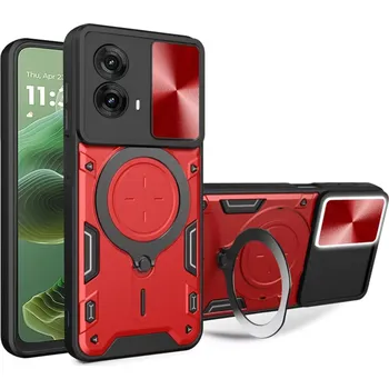 Pouzdro na mobilní telefon Kryt Motorola Moto G35 Techsuit CamGuard Pro - červený