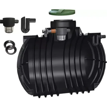 GeraTec Retenční nádrž na dešťovou vodu 7000 l s filtrem