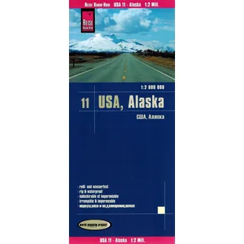 Alaska. Mapa drogowa 1:2 000 000 Kolektiv autorů