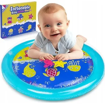 Hračka pro nejmenší PODLOŽKA SENSORYCZNA WODNA PRO MIMINKA PRO DÍTĚ, VÍCEBAREVNÁ, NAFUKOVACÍ