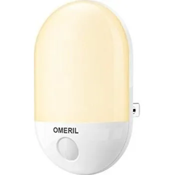 Noční světlo Noční lampa Omeril bílá