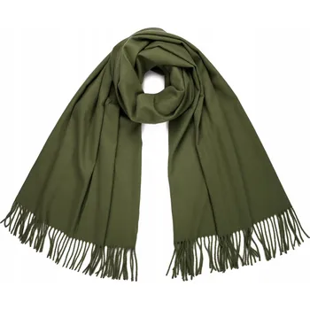 Šála Art of Polo šála zelená 200 cm - dámská