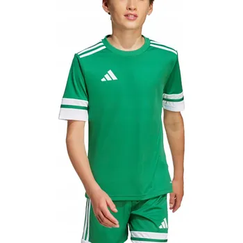 Chlapecké tričko Dětské tričko adidas Squadra 25 zelené JN7486 - 140 CM