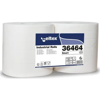 Utěrka Průmyslová papírová utěrka Celtex Smart White 800, šířka 24cm, 2vrstvy