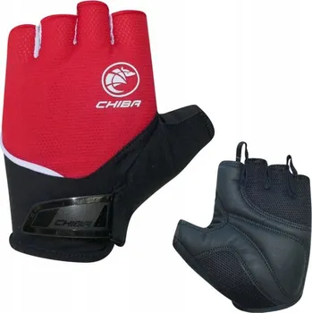 Cyklistické rukavice Cyklistické rukavice Chiba L červené