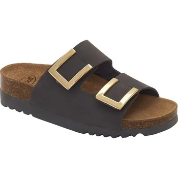 Dámské pantofle Scholl dámský pantofel MONTEREY 2 STRAPS AD šedá Velikost: 40