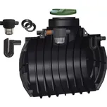 GeraTec Retenční nádrž na dešťovou vodu 4000 l s filtrem