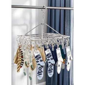 Kolíček na prádlo Sušák na ponožky a spodní prádlo 40 kolíčků nerez (PLA40)