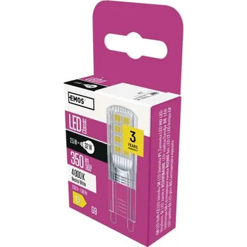 Osvětlení EMOS Classic JC LED G9 2,5W 350Im 4000K