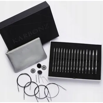 Vrták Sada vyměnitelných jehlic KnitPro Karbonz / 41630