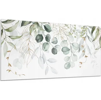 Obraz Vinylový Panel Samolepicí Do Kuchyně Jemné listy a větve 100x50 cm