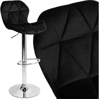 Barová židle Barová Židle eHokery černý 106 cm látka