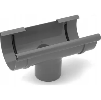 okap Sváděcí trychtýř Bryza 100 mm šedý