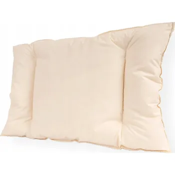 Polštář Prošívaný dětský polštářek z dutého vlákna 65 x 40 - smetanový