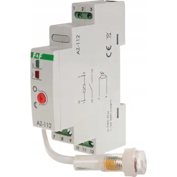 vypínač F&F Soumrakový spínač na DIN lištu 1P 16A 230V IP20 AZ-112