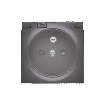 Elektrická zásuvka Kryt zásuvky Kontakt-simon DGZ1BUZP/48A antracit