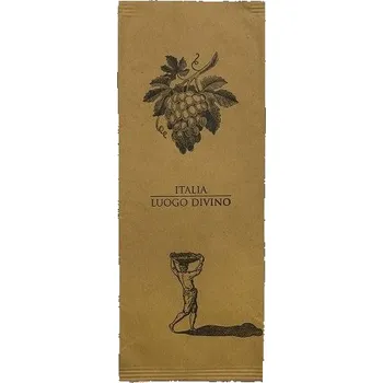 Papírový ubrousek Papírová kapsička na příbory Infibra New NATUR Italia, bílý ubrousek, 125ks